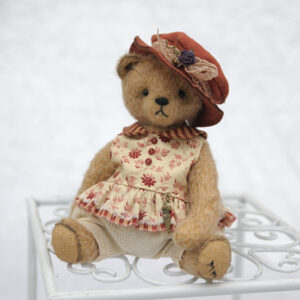 Rosalie ours de collection, peluche de P'tit Ours du Vexin